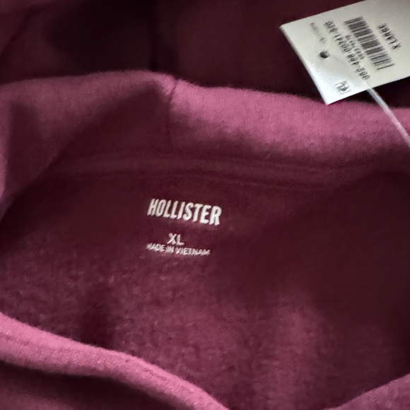 Hollister Burgundy Track Pants & Joggers - Picture 4 of 7